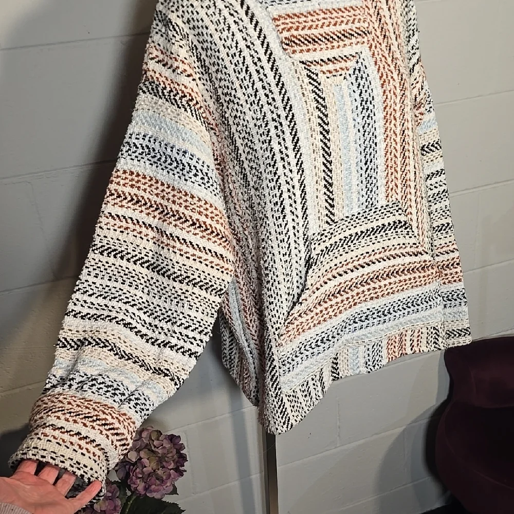 Multicolor Striped Hoodie - Picture 6 of 14
